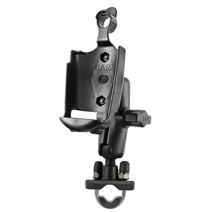 Yoke 10 Nut Motorbike Mount & Dedicated Cradle for Garmin Rino 610 - 650 - 655 - 700 - 750 - 755 (sku 49979)