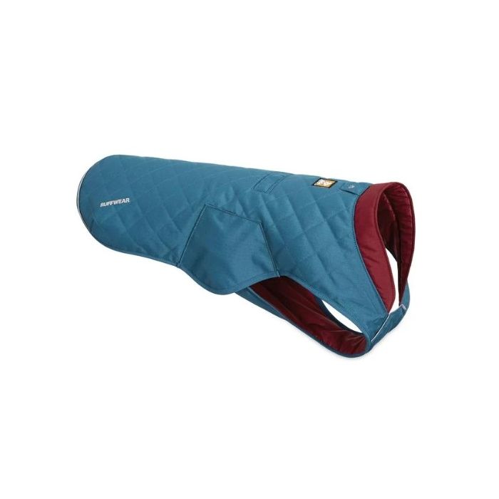 Ruffwear Stumptown Quilted Dog Jacket Large, Metolius Blue