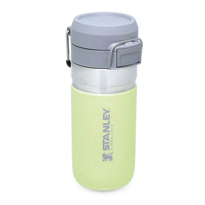 Gourde Stanley Go Quick Flip 24oz (0.7L) - Saffron Citron | Isotherme, Anti-fuites, Neuve